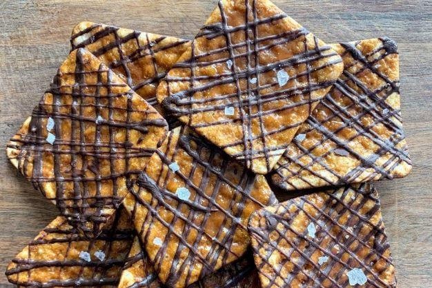 Chocolate Toffee Matzo