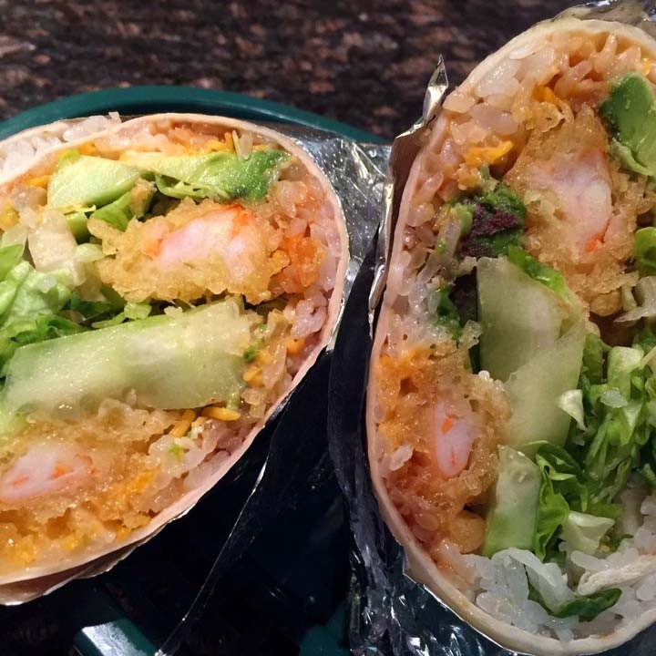 # 6" Tempura Shrimp Burrito