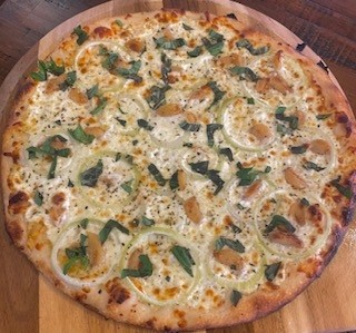Garlic and Onion Pizza