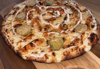 Nashville Hot Chicken Pizza