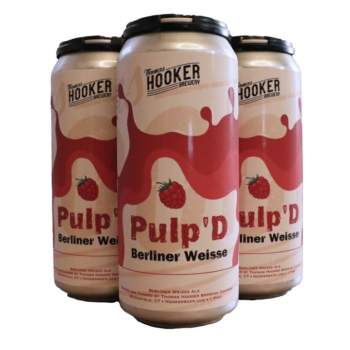 Pulp'd Raspberry Cans 4pk