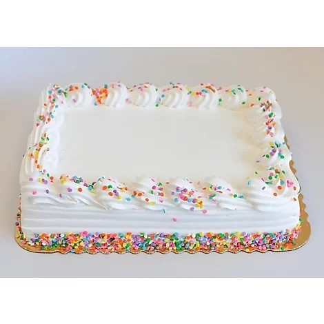 Traditional Cake (1/2 sheet)