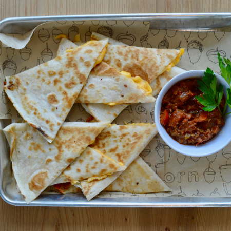 Cheese Quesadilla Tray