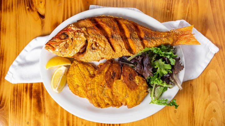 Fried Whole Red Snapper