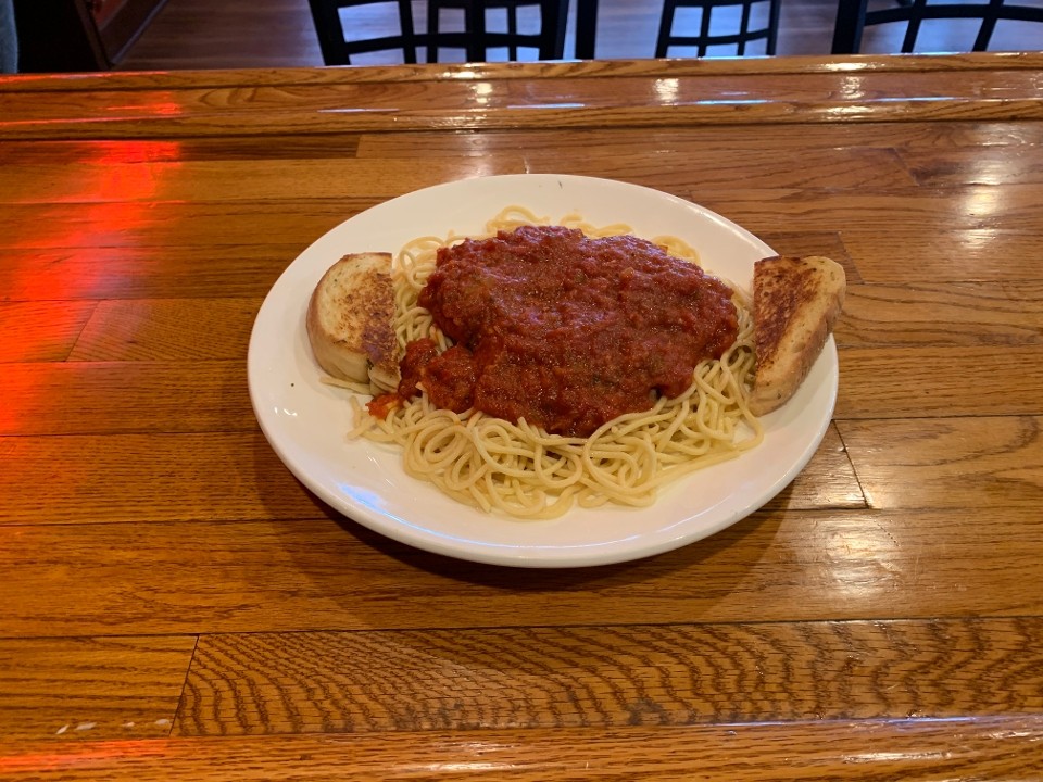 Spaghetti w/Meat Sauce