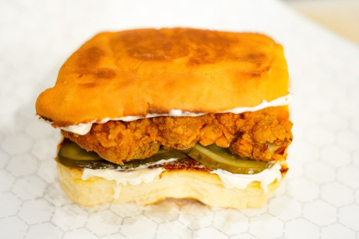 Carib Shack Fried Chicken Sandwich