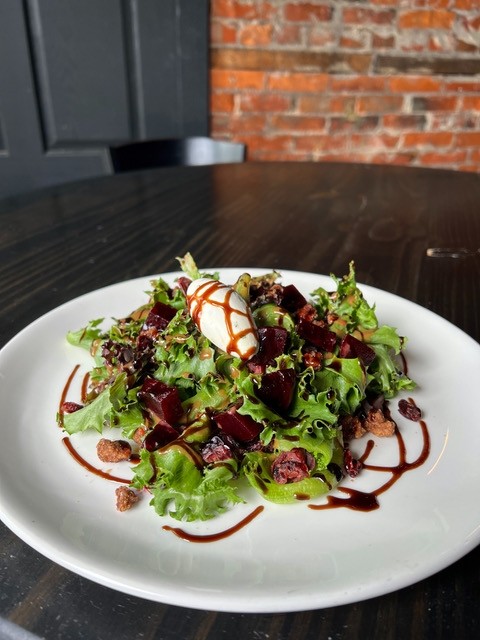 Beets & Goat Cheese Salad