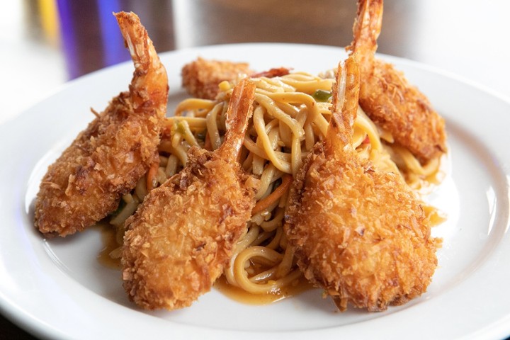 Coconut Shrimp w/ Thai Noodles