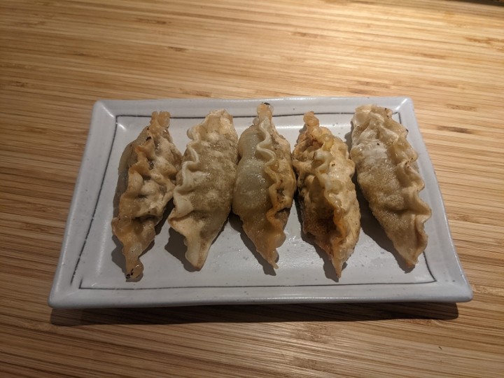 Lunch: Beef Gyoza