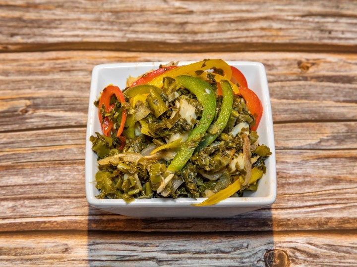 Callaloo and Saltfish Meal