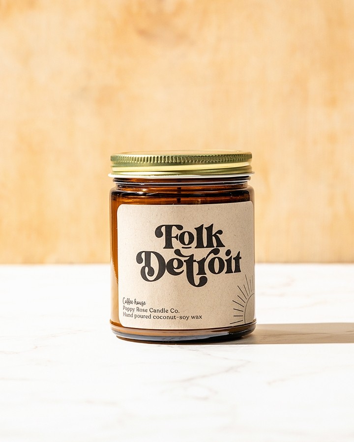 POPPY ROSE CANDLE CO. X FOLK: COFFEE HOUSE