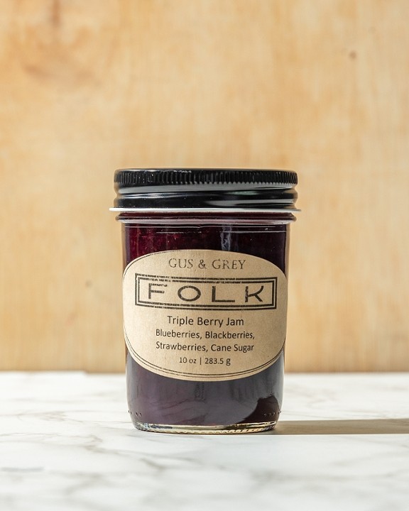 FOLK X GUS & GREY: RHUBARB + ROSE JAM