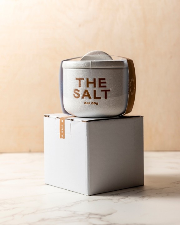 PINEAPPLE COLLECTIVE: CERAMIC JAR SALT