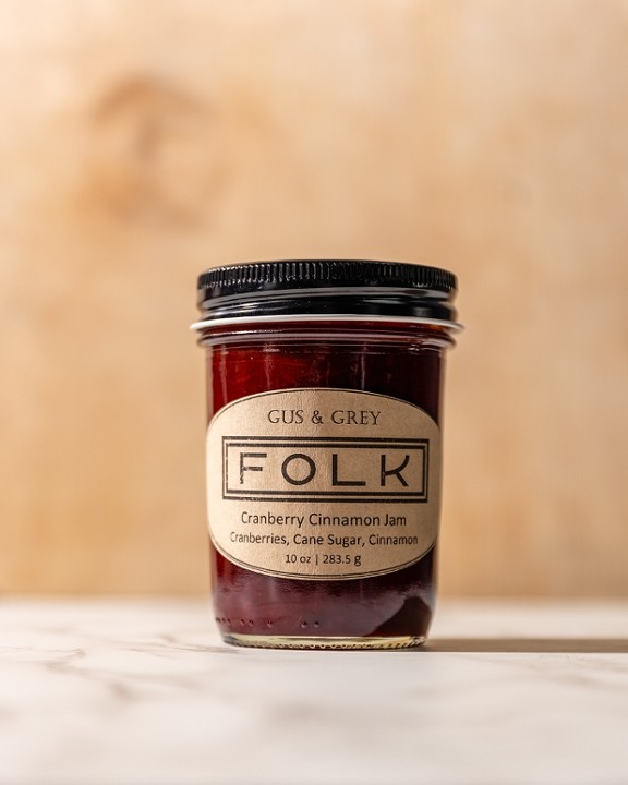 FOLK X GUS & GREY: CRANBERRY CINNAMON