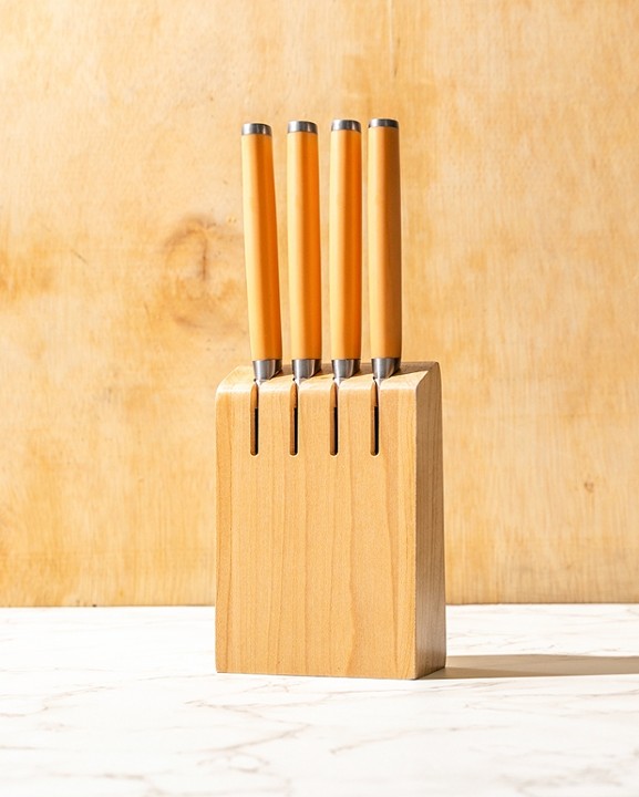MATERIAL: THE TABLE KNIFE SET (PERSIMMON)