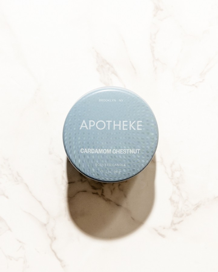 APOTHEKE: CARDAMOM CHESTNUT MINI TIN