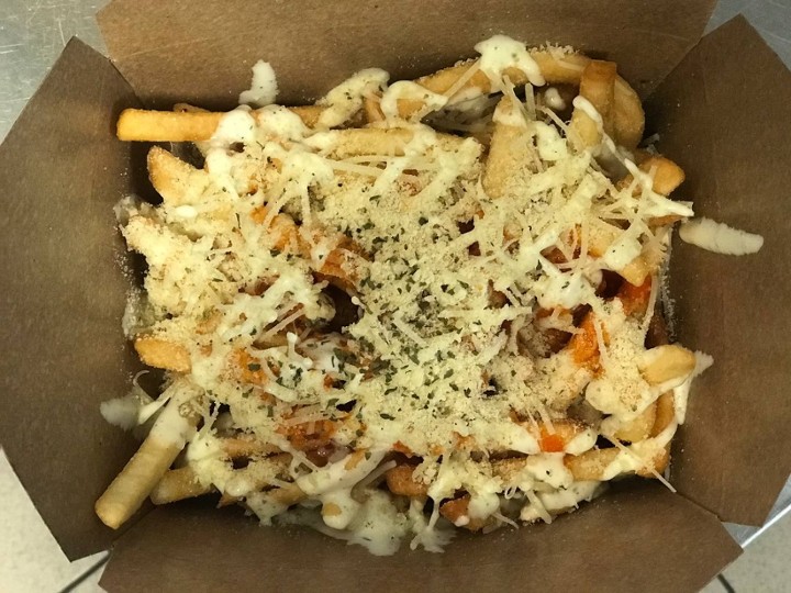 Buffalo Parmesan Fries