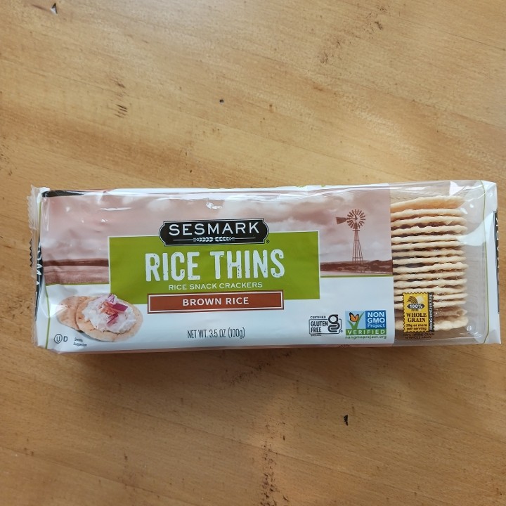 Sesmark Gluten Free Rice Thins