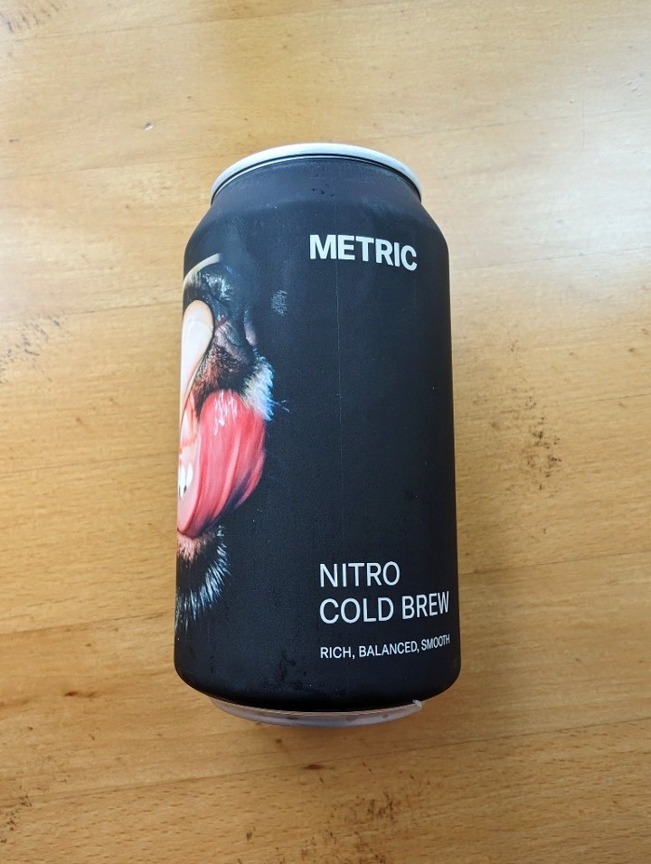 Metric Nitro Cold Brew Can