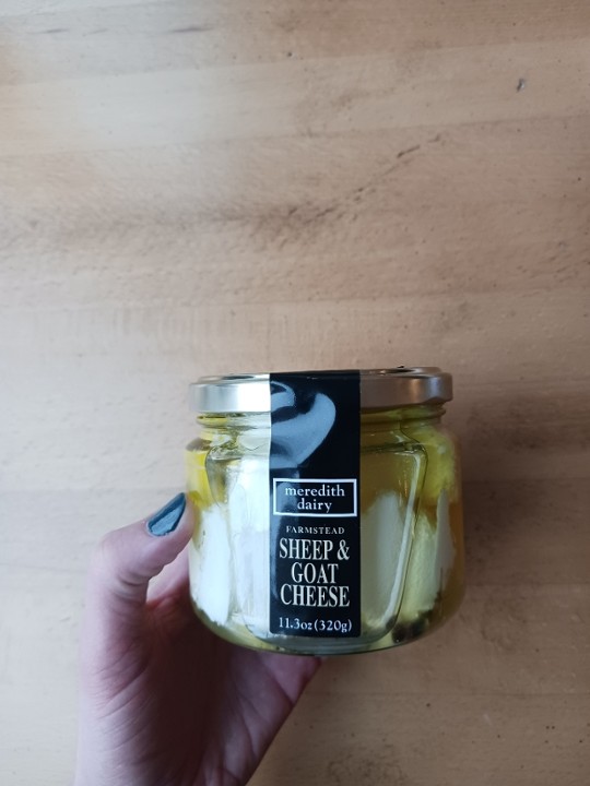 Meredith Dairy Sheep/Goat Cheese Jar