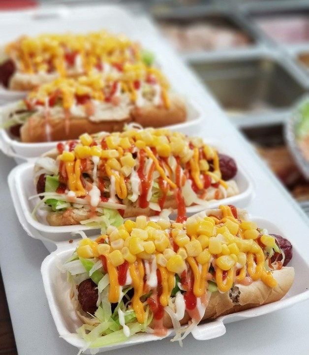 Hot Dog Dominicano