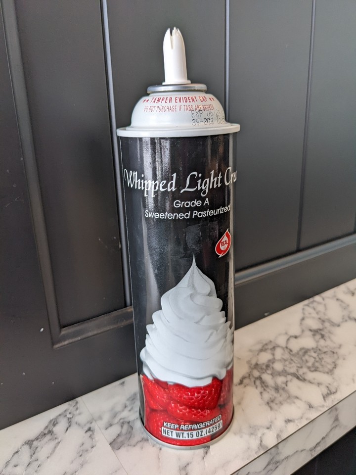 Whipped Cream Can