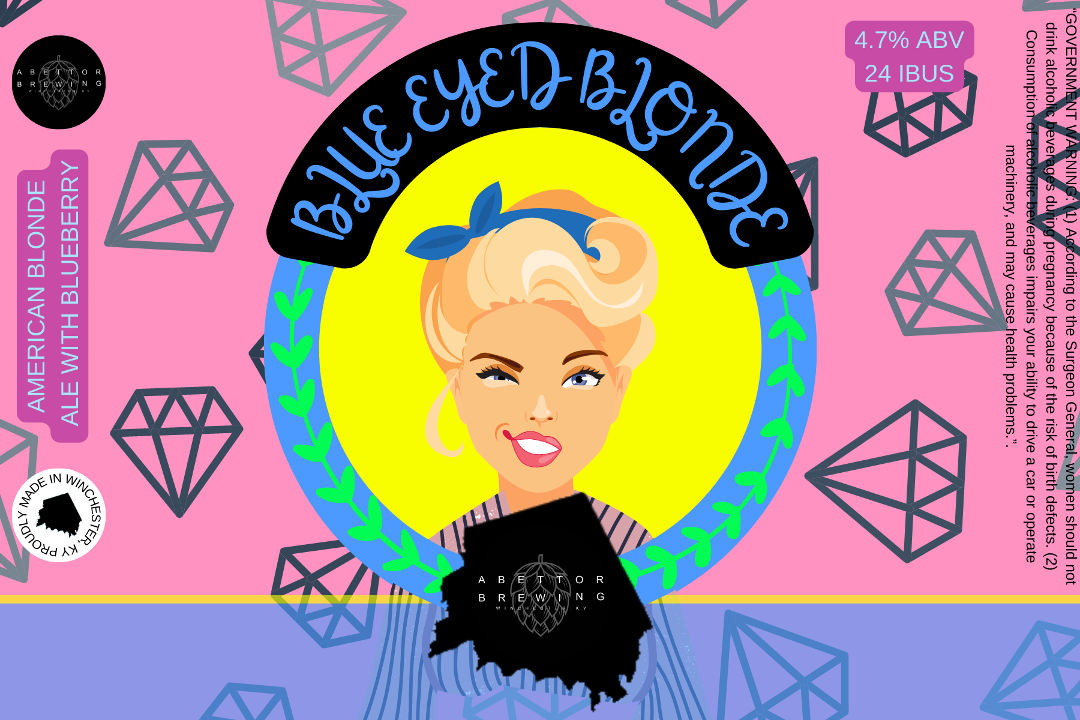 Blue Eyed Blonde- Blueberry Blonde