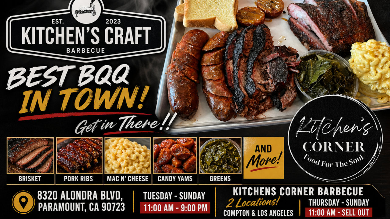 Kitchen's Craft Barbecue 8320 Alondra Blvd