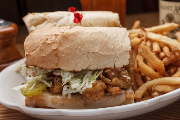 BBQ SHRIMP POBOY