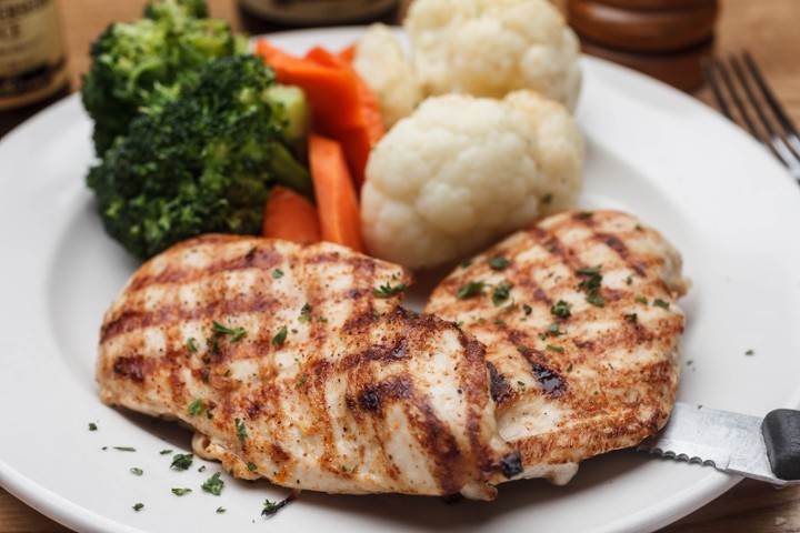 GRILLED BREAST OF CHICKEN