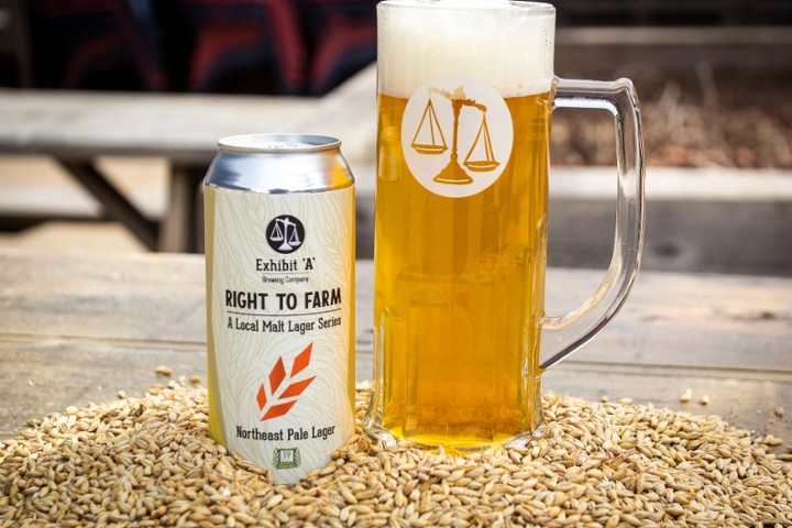 Right To Farm: Northeast Pale Lager Single Can