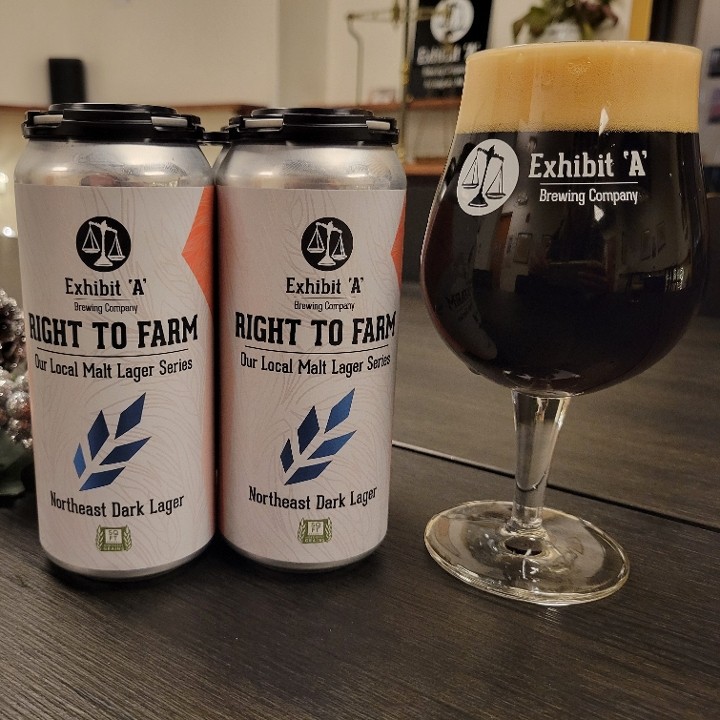 Right to Farm: Dark Lager - 4- Pack