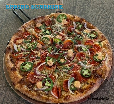PIZZA of the MONTH: Spring Sunshine