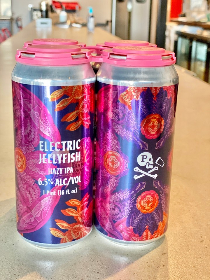 Toss Pizzeria & Pub Bee Cave Electric Jellyfish IPA 16oz Can