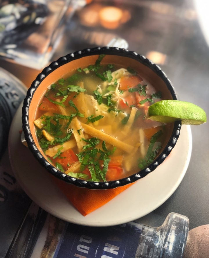 Chicken Tortilla Soup**