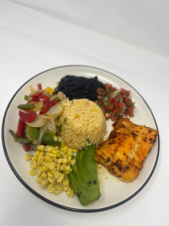 Mahi Mahi Fiesta Rice Bowl**