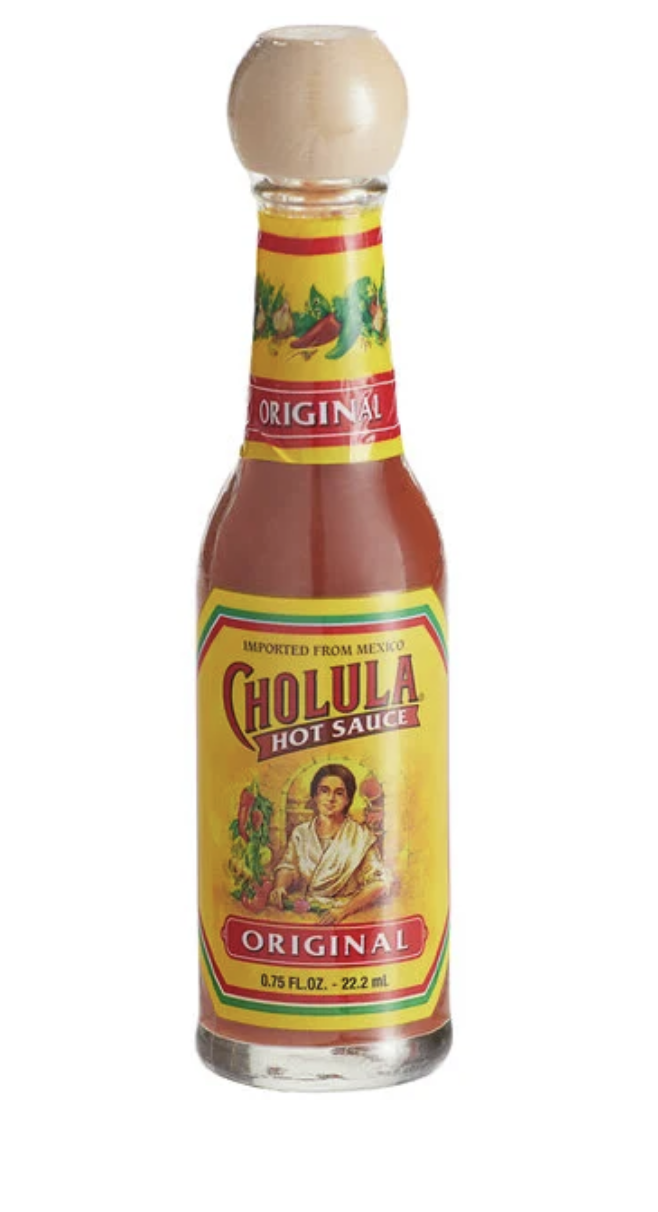 Mini Bottle of Original Cholula Hot Sauce