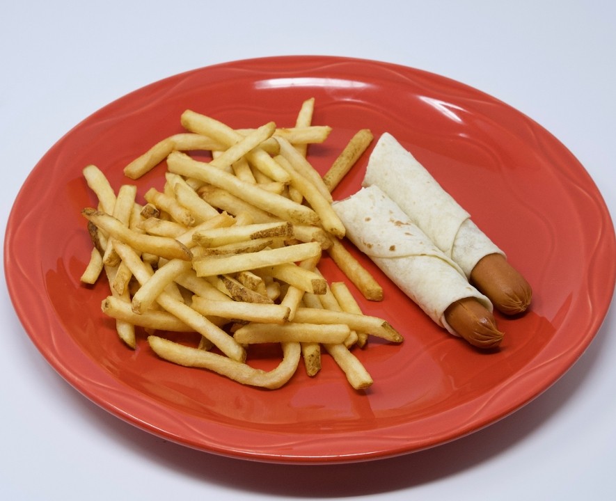 Kids Hot Dog and Fries