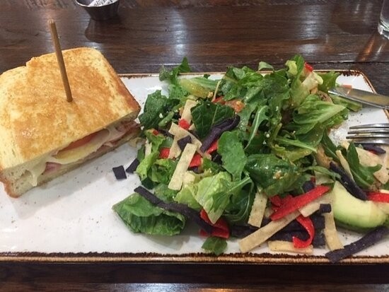 Half a Sandwich and Salad