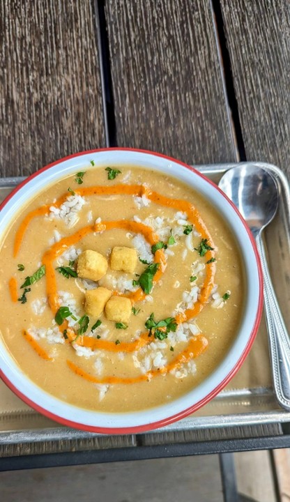 Creamy Chicken and Chickpea Soup