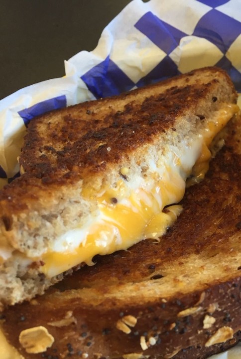 Three Cheese Grilled Cheese - No Soup