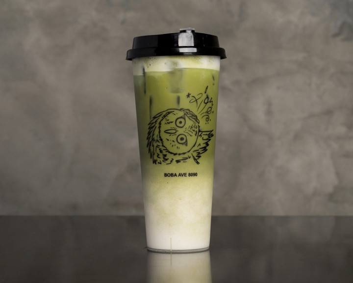 14.Cheese Uji Matcha Tea Latte   芝士宇治抹茶