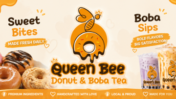 Queen Bee Donut & Boba Tea x GG Partner #2: North Richland Hills, 7127 Boulevard