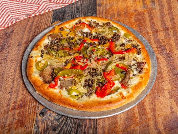 Philly Cheesesteak Pizza