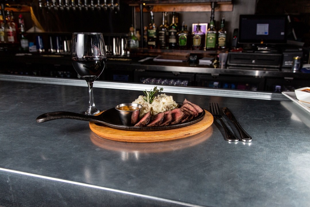 Hilton NY Juicy Lucy Burger