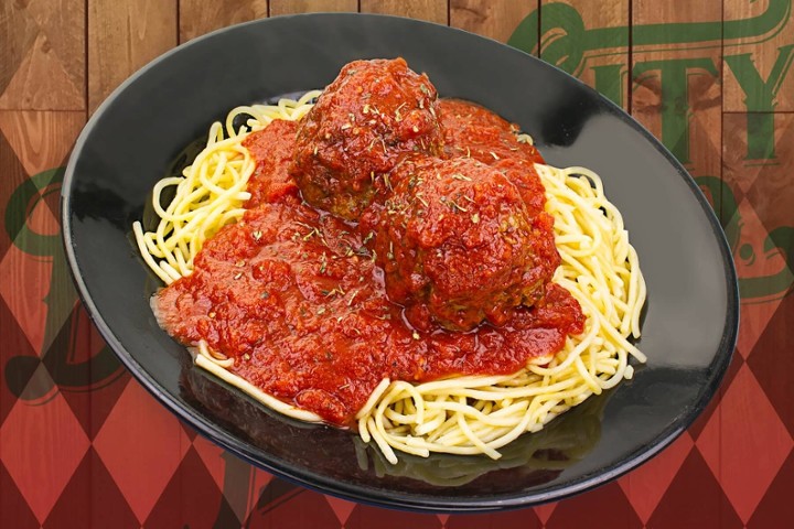 Spaghetti w/ Meatballs