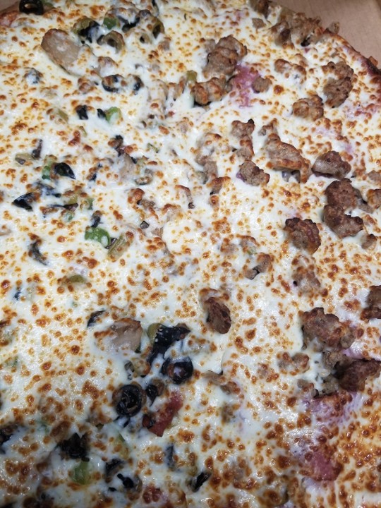 Large Specialty 1/2 and 1/2 Pizza