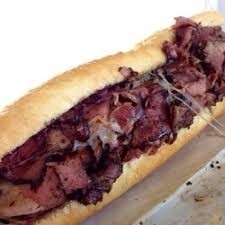 Pulled Pastrami Sandwich