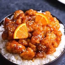 Orange Chicken W/Rice