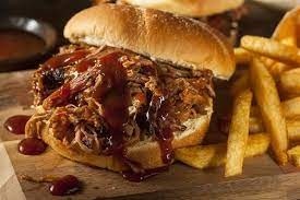 Pulled Beef Sandwich W/Fries